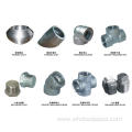 Carbon Steel Forged Pipe Fittings 90 degree threaded Elbow